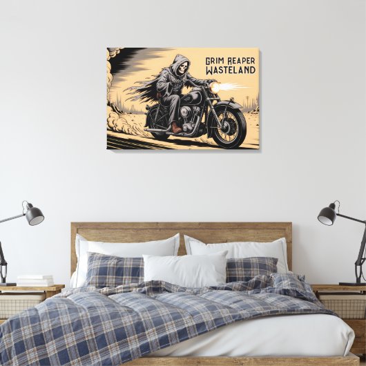 Oogstdood Canvas Afdruk (Insitu (Slaapkamer))