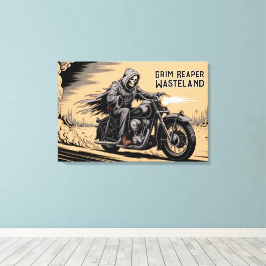 Oogstdood Canvas Afdruk (Insitu (Houten vloer))