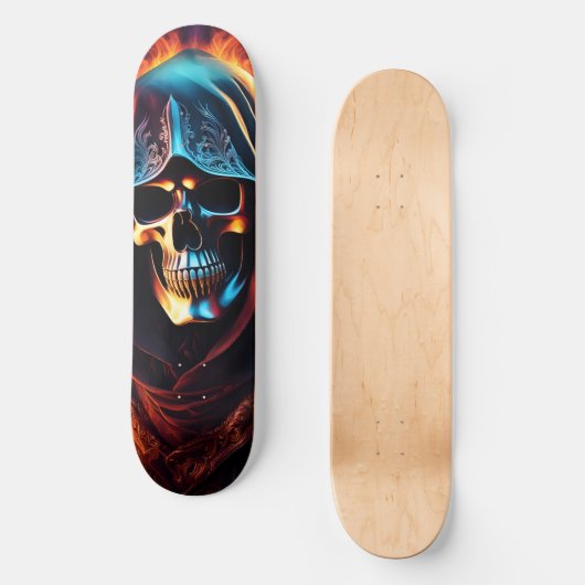 Oogstdood Persoonlijk Skateboard (Voorkant)