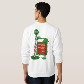 Oogstelijk kerstshirt "Ik was heel stout" Trui (Achterkant volledig)