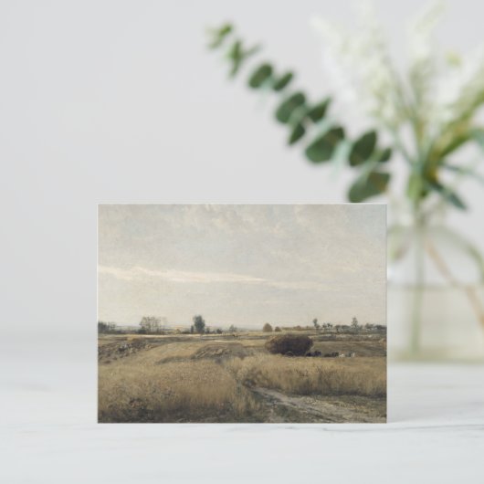 oogsten | Charles-Francois Daubigney Briefkaart (Staand voorkant)