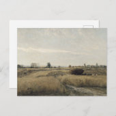 oogsten | Charles-Francois Daubigney Briefkaart (Voorkant / Achterkant)