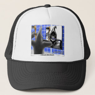 Oogstendood Borstel Met Dood Grappige T-shirts Mok Trucker Pet