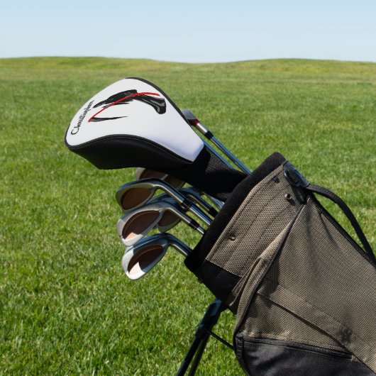 Oogstermaandesign Golfheadcover (Insitu)