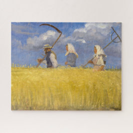 Oogsters | Anna Ancher | Legpuzzel