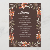 Oogstfeest Besjes Menu (Voorkant)