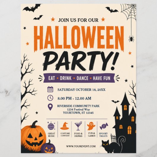 Oogstfeest Flyer (Voorkant)