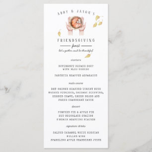 Oogstfeest Maaltijd Menu