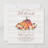 Oogstfeest Partij Kerkelijke Gemeenschap Picknick Kaart (Voorkant)