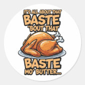 Oogstfeest stickerblad ronde sticker (Voorkant)