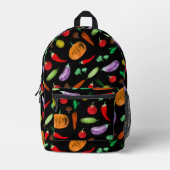 Oogstgroenten tomatenpaprika, paddenstoel c bedrukte rugzak (Voorkant)