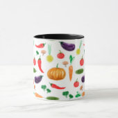 Oogstgroenten tomatenpaprika, paddenstoel c mok (Midden)