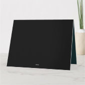 Oogstharmonie: Een Tarwepatroon op een Witte Canva Kaart (Achterkant)