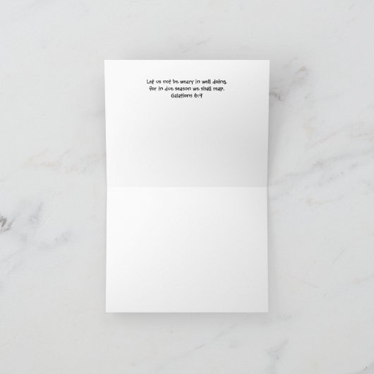 Oogstkraaien Inspirerend Note Kaart (Binnen)