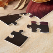 Oogstmaal Eend, Taarten & Gloed van de Haard Legpuzzel (Zijkant)