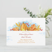 Oogstmaal in de herfstpracht kaart (Staand voorkant)