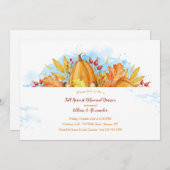 Oogstmaal in de herfstpracht kaart (Voorkant / Achterkant)