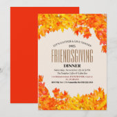 Oogstmaal Thanksgiving-diner Herfst Kaart (Voorkant / Achterkant)