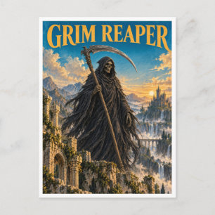 Oogstmaan, Gotische Fantasy-Monster Briefkaart