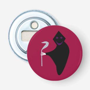 Oogstmaan Halloween Flesopener Button Flesopener