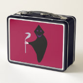 Oogstmaan Halloween Metal Lunchbox (Achterkant)