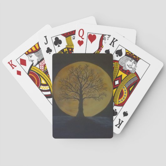 Oogstmaan Pokerkaarten (Achterkant)