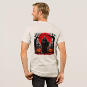 Oogstmaan Scène Tri-Blend Shirt (Voorkant)