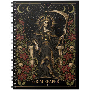 Oogstmaan, Starlit Tarot Kunst Notitieboek