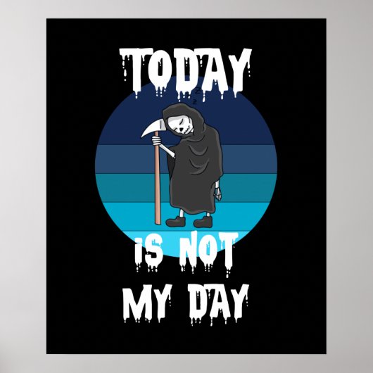 Oogstmaan - Vandaag is niet mijn dag Poster (Voorkant)
