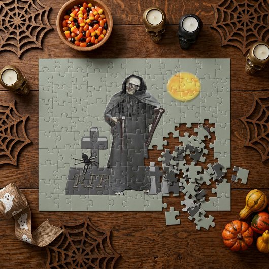 Oogstmachine Begraafplaats Legpuzzel