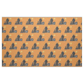 Oogstmachine Begraafplaats Stof (Fat Quarter)