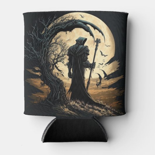 Oogstmachine Halloween Blikjeskoeler (Voorkant)