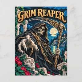 Oogstmachine, Papierknip Monster Briefkaart