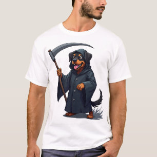 Oogstmachine Rottweiler Hond T-shirt