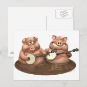 oogst'n'grin briefkaart (Voorkant / Achterkant)