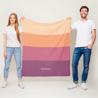 Oogstpalet Fleece Deken