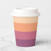 Oogstpalet Papieren Bekers (Achterkant)