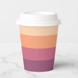 Oogstpalet Papieren Bekers