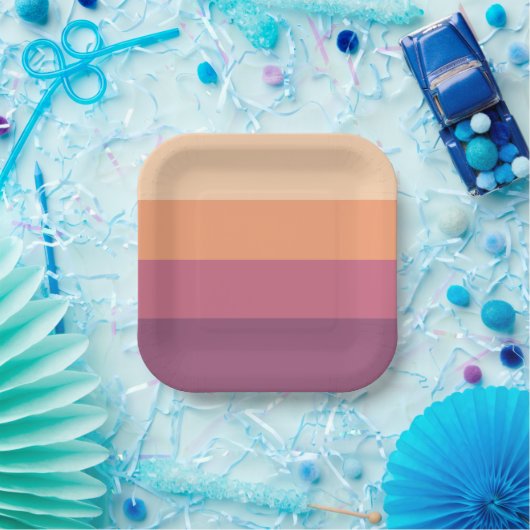 Oogstpalet Papieren Bordje (Feest)