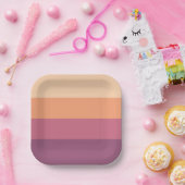 Oogstpalet Papieren Bordje (Feest)