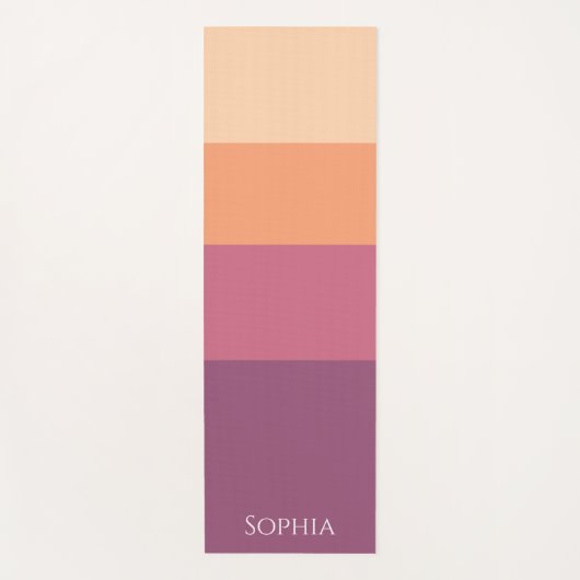 Oogstpalet - Yoga Mat (Voorkant)