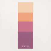 Oogstpalet - Yoga Mat (Achterkant)