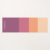 Oogstpalet - Yoga Mat (Voorkant (horizontaal))