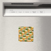 Oogstpatroon Herfstpompoen Magneet (Insitu (Vaatwasser))
