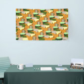 Oogstpatroon Herfstpompoen Spandoek (Beurs)