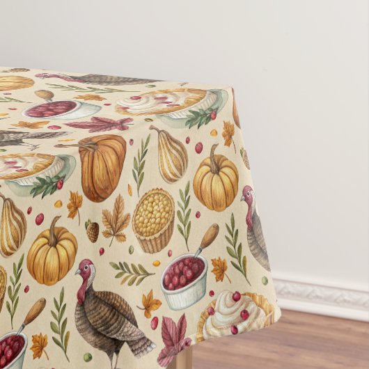  oogstpatroon van de Thanksgiving | rustieke Herfs Tafelkleed (Voorbeeld)