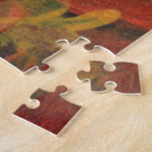 Oogstpompoenen #3 Herfst Bladeren Legpuzzel (Zijkant)