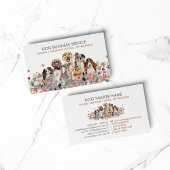 Oogstranking van de dog visitekaartje