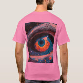 "Oogstrelend T-shirt met uniek oogontwerp – Tre (Achterkant)