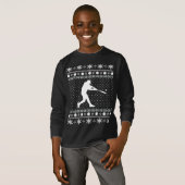 Oogstrelende honkbalkertrui t-shirt (Voorkant volledig)